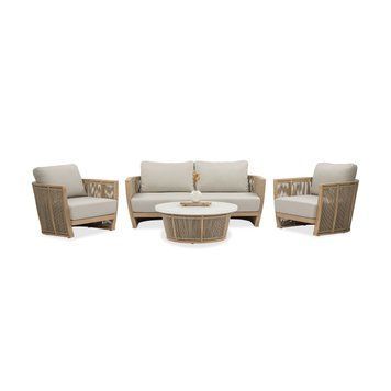 Комплект садових меблів FURRORE Collins Caffe 4665 фото