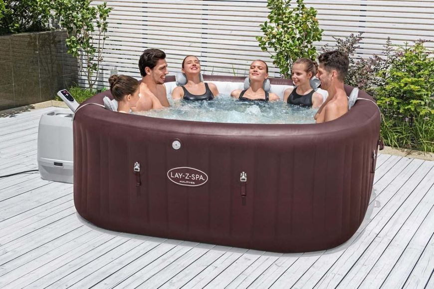 Джакузі Bestway Lay-Z-Spa Maldives SMART HydroJet PRO 6001U 2332 фото