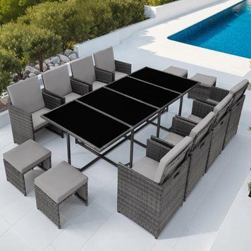 Комплект садових меблів з ротанга EcoGarden Palma 4423 фото