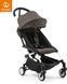 Прогулянкова коляска Stokke YOYO 3 Leopard шасі White 5260 фото 1