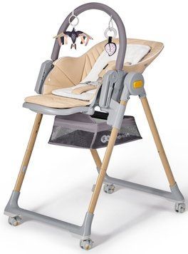 Стільчик для годування Kinderkraft Lastree Wood 1122 фото