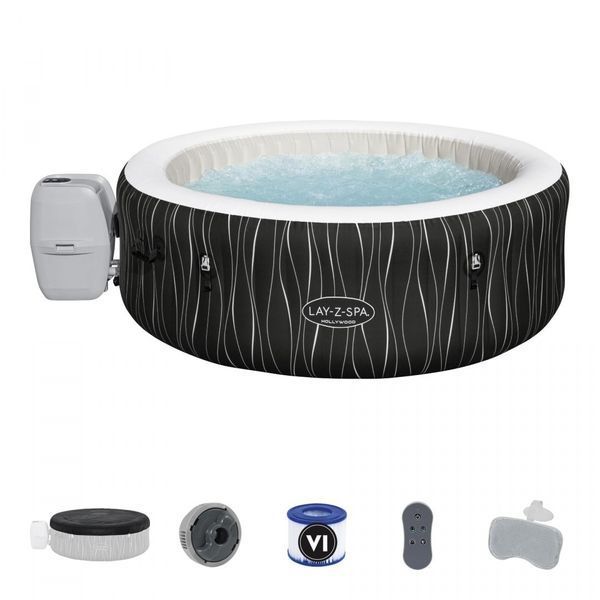 Джакузі Bestway Hollywood Lay-Z-Spa AirJet + LED 60059 2319 фото