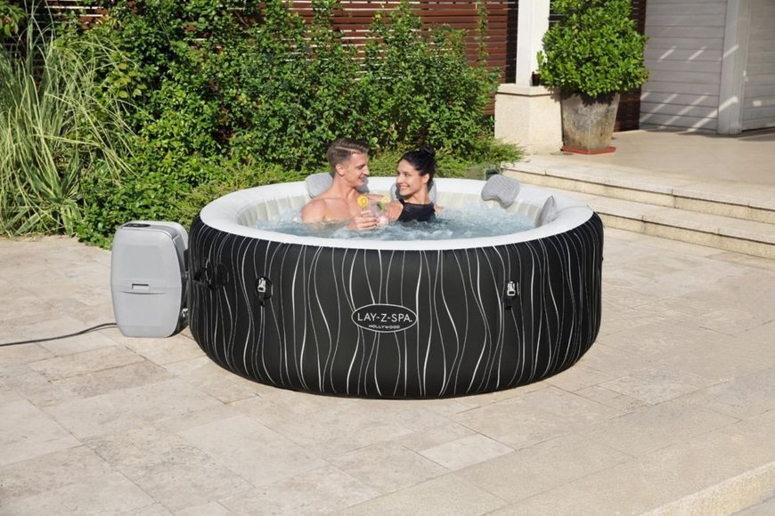 Джакузі Bestway Hollywood Lay-Z-Spa AirJet + LED 60059 2319 фото