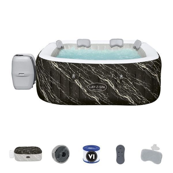 Джакузі Bestway Lay-Z-Spa Hollywood LUXE Air Jet 6001F 2320 фото