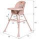 Стільчик для годування 4в1 Kidwell EATAN 4169 фото 2