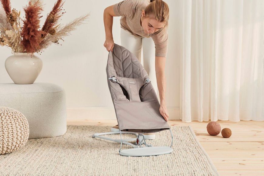 Шезлонг BabyBjorn BLISS COTTON Petal 2008 фото
