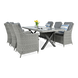 Комплект садових меблів Focus Garden NAPOLI стіл + 6 крісел 6031 фото 2