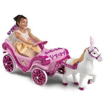 Дитячий електромобіль карета Huffy Princess 4060 фото