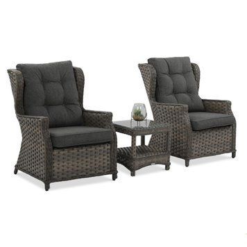 Комплект садових меблів Focus Garden TRIVENTO DUO стіл + 2 крісла 4943 фото
