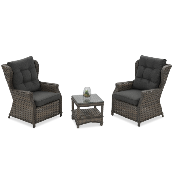 Комплект садових меблів Focus Garden TRIVENTO DUO стіл + 2 крісла 4943 фото
