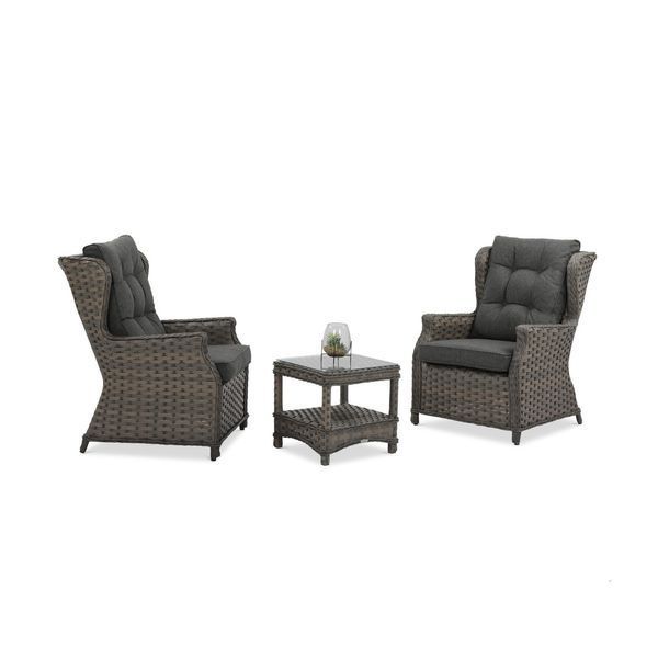 Комплект садових меблів Focus Garden TRIVENTO DUO стіл + 2 крісла 4943 фото