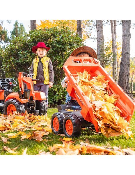 Трактор на педалі з причепом FALK Kubota 2090W 5003 фото