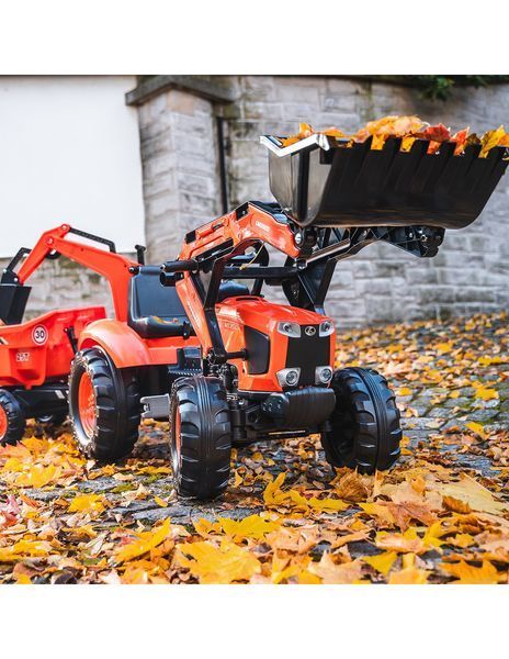 Трактор на педалі з причепом FALK Kubota 2090W 5003 фото