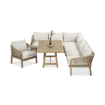 Комплект садових меблів FURRORE MARIGOLD DINING 4677 фото