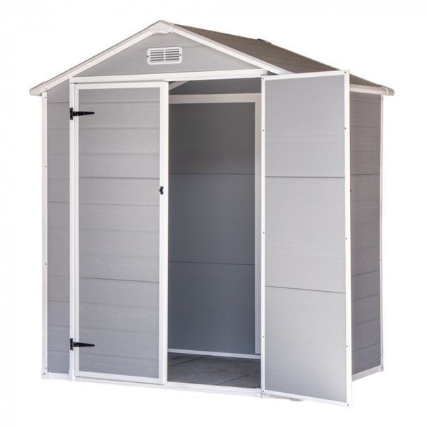 Пластиковий сарай для інструментів Mirpol Hesler 182 x 141 x 210 см 6286 фото
