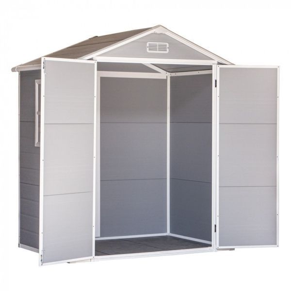 Пластиковий сарай для інструментів Mirpol Hesler 182 x 141 x 210 см 6286 фото