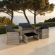 Комплект садових меблів з ротанга Jesolo EcoGarden  8081 фото 1