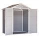 Пластиковий сарай для інструментів Mirpol Hesler 182 x 141 x 210 см 6286 фото 3