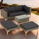 Комплект садових меблів з техноротану EcoGarden Bellaria 4342 фото 2
