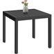 Садовий стіл з алюмінію EcoGarden Campos 80 x 80 (160) см 8136 фото 4