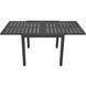 Садовий стіл з алюмінію EcoGarden Campos 80 x 80 (160) см 8136 фото 5