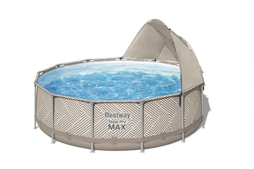 Каркасний басейн Bestway SteelPRO 396x107 cm 561FY 2343 фото