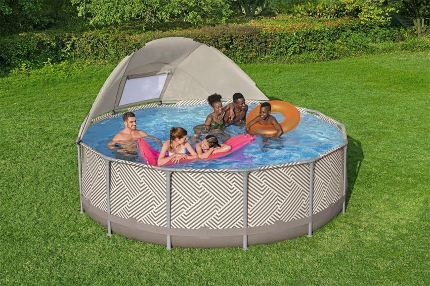 Каркасний басейн Bestway SteelPRO 396x107 cm 561FY 2343 фото
