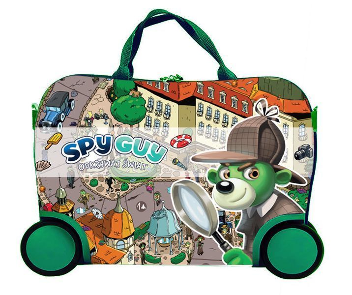 Дитяча валізка Trefl SPYGUY Green 5389 фото