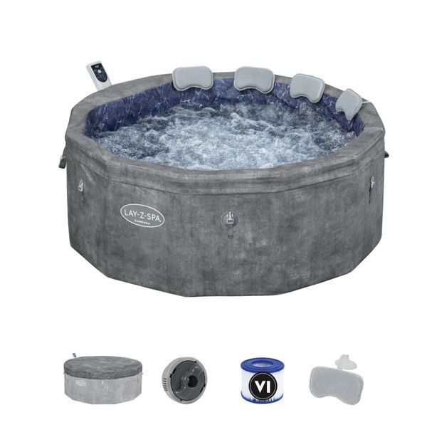 Джакузі Bestway Lay-Z-Spa Carrara SMART Air Jet 6001V 2325 фото