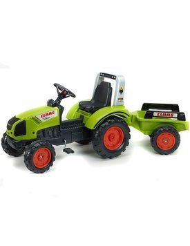 Трактор на педалі з причепом FALK Claas 1040AB 5005 фото