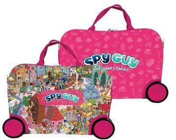 Дитяча валізка Trefl SPYGUY Pink 5391 фото