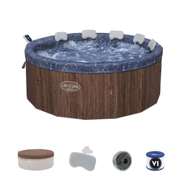 Джакузі Bestway Lay-Z-Spa Toronto SMART Air Jet 6001W 2326 фото