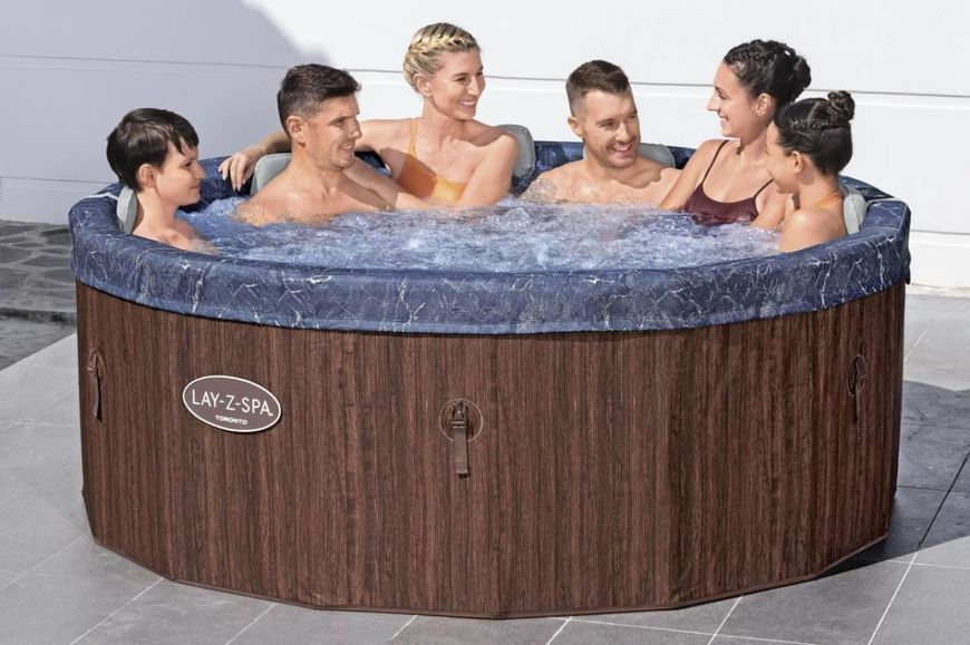 Джакузі Bestway Lay-Z-Spa Toronto SMART Air Jet 6001W 2326 фото