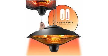 Інфрачервоний обігрівач Solaris Orbit 2500W EcoGarden 4513 фото