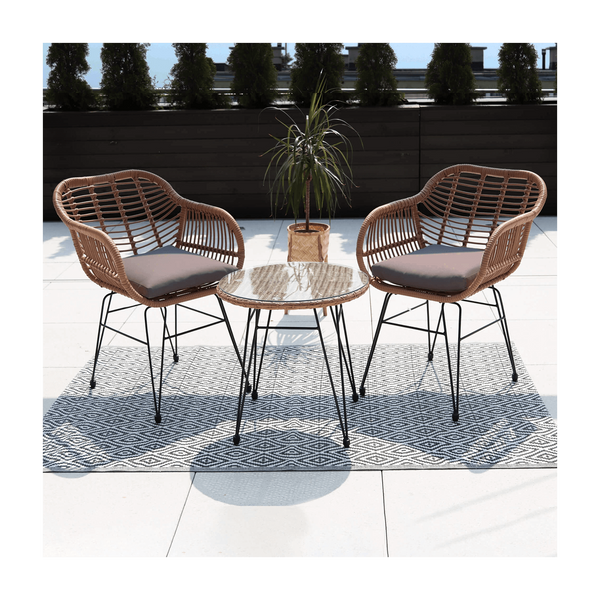 Стіл та стільці для балкону Focus Garden KUBU 6005 фото