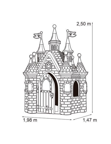 Ігровий будиночок Feber Super Palace 03254 5054 фото