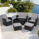 Комплект меблів для відпочинку з ротанга EcoGarden Bari 4350 фото 1