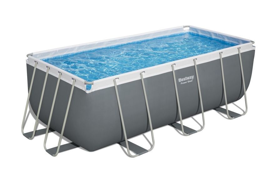 Каркасний басейн Bestway Power Steel 412x201x122 56457 2348 фото