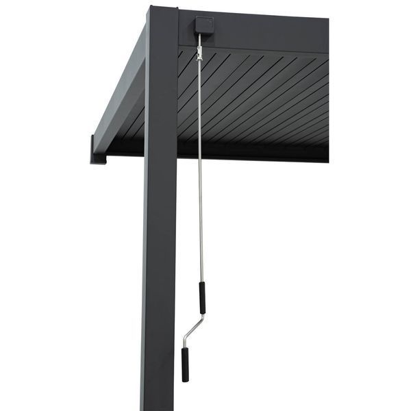 Пергола терасна Gutroof PREMIUM WALL 3x3 4708 фото