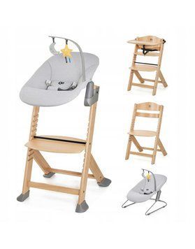 Стільчик для годування Kinderkraft Enock з шезлонгом Calmee 1152 фото