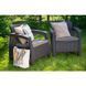 Комплект садових меблів Keter Corfu MAX 2 6179 фото 2