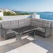 Комплект садових меблів з ротанга EcoGarden Catania 4351 фото 1