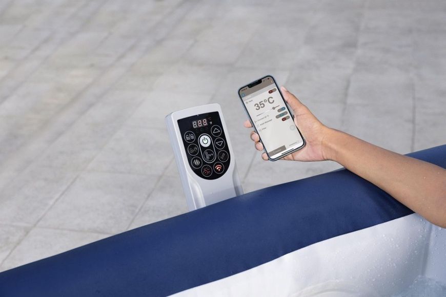 Джакузі Bestway Lay-Z-Spa HAWAII SMART Air Jet 6001H 2329 фото
