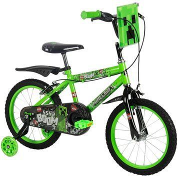 Дитячий велосипед Huffy Minecraft 16" Green 4053 фото