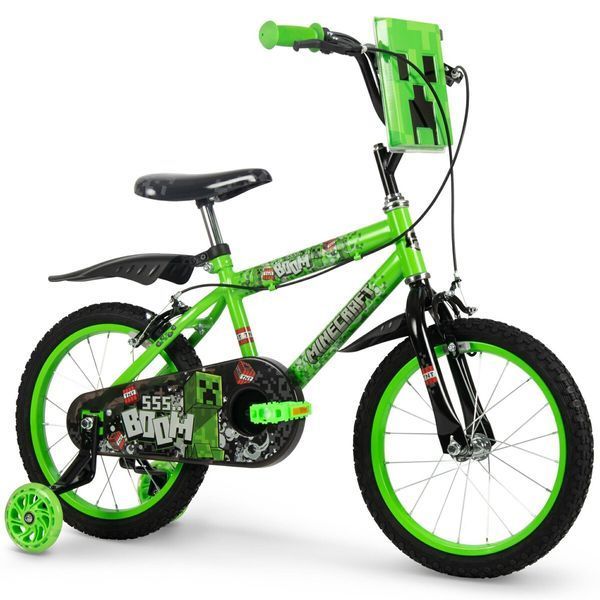 Дитячий велосипед Huffy Minecraft 16" Green 4053 фото