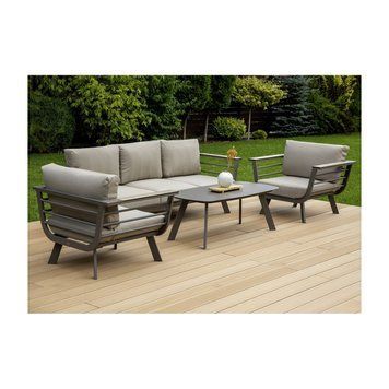 Комплект садових меблів FURRORE Aspen Caffe 4654 фото