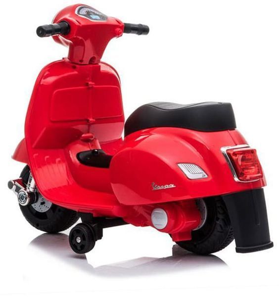 Дитячий електроскутер Baby Mix Vespa 5220 фото