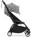Прогулянкова коляска Stokke YOYO 3 Zebra шасі Black 5257 фото 5