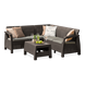 Комплект садових меблів Keter Corfu RELAX SET 6160 фото 1
